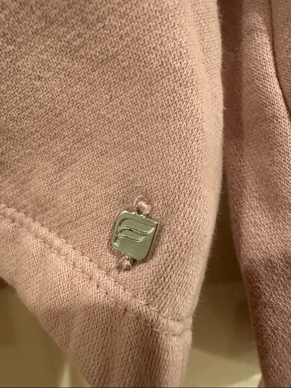 Fabletics Dusty Rose Hooded Pullover Sweatshirt - Picture 3 of 3